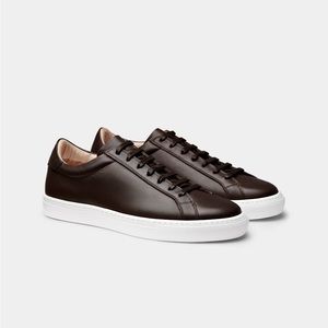 Suitsupply Calf Leather Brown Sneakers size 10